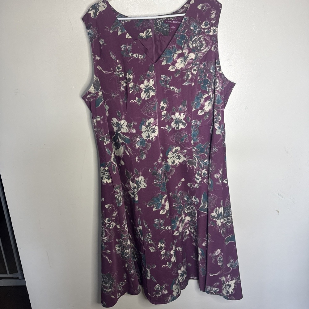 Jessica London Women's Floral Midi Dress Size 24